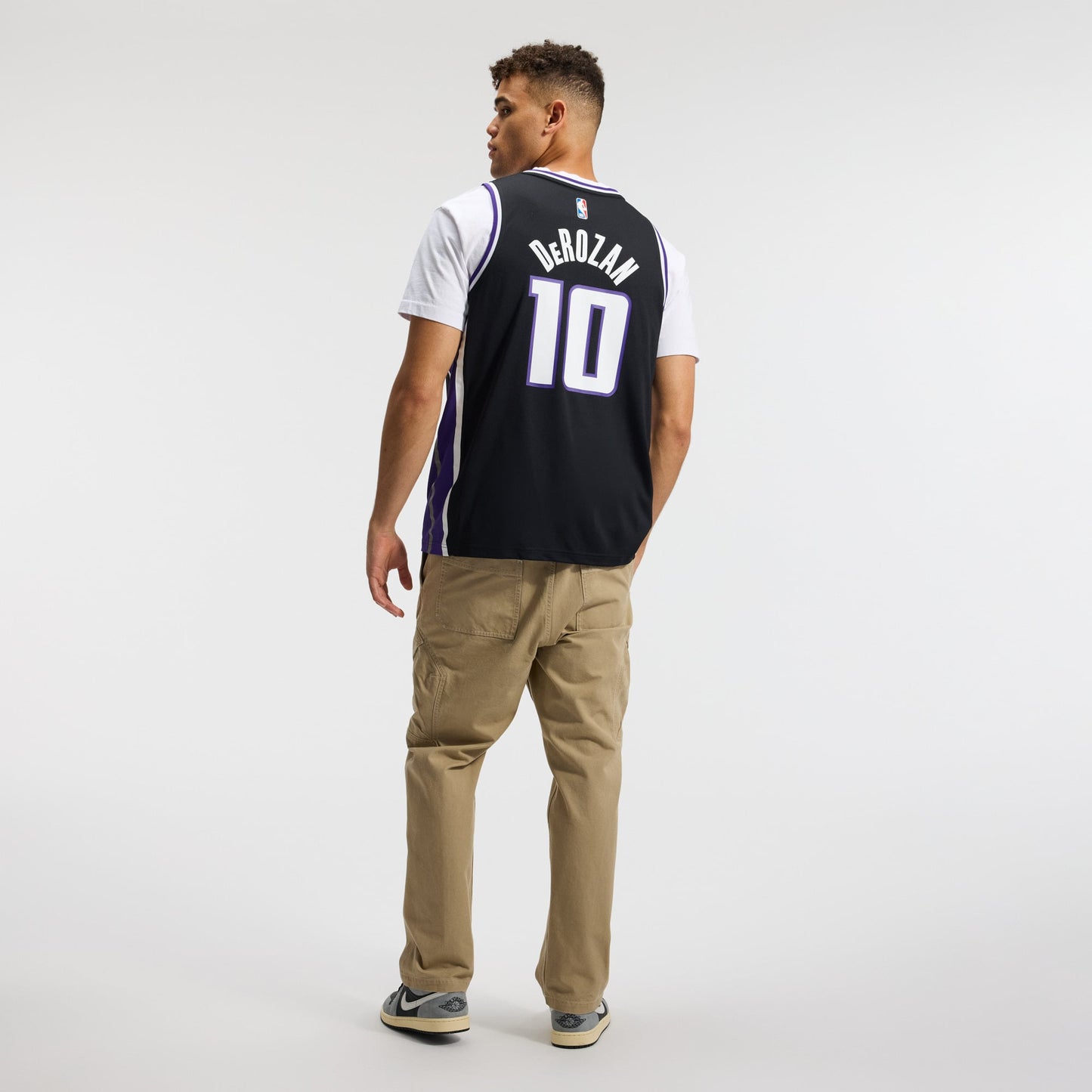 Men's Sacramento Kings DeMar DeRozan Fanatics Black Fast Break Replica Player Jersey - Icon Edition