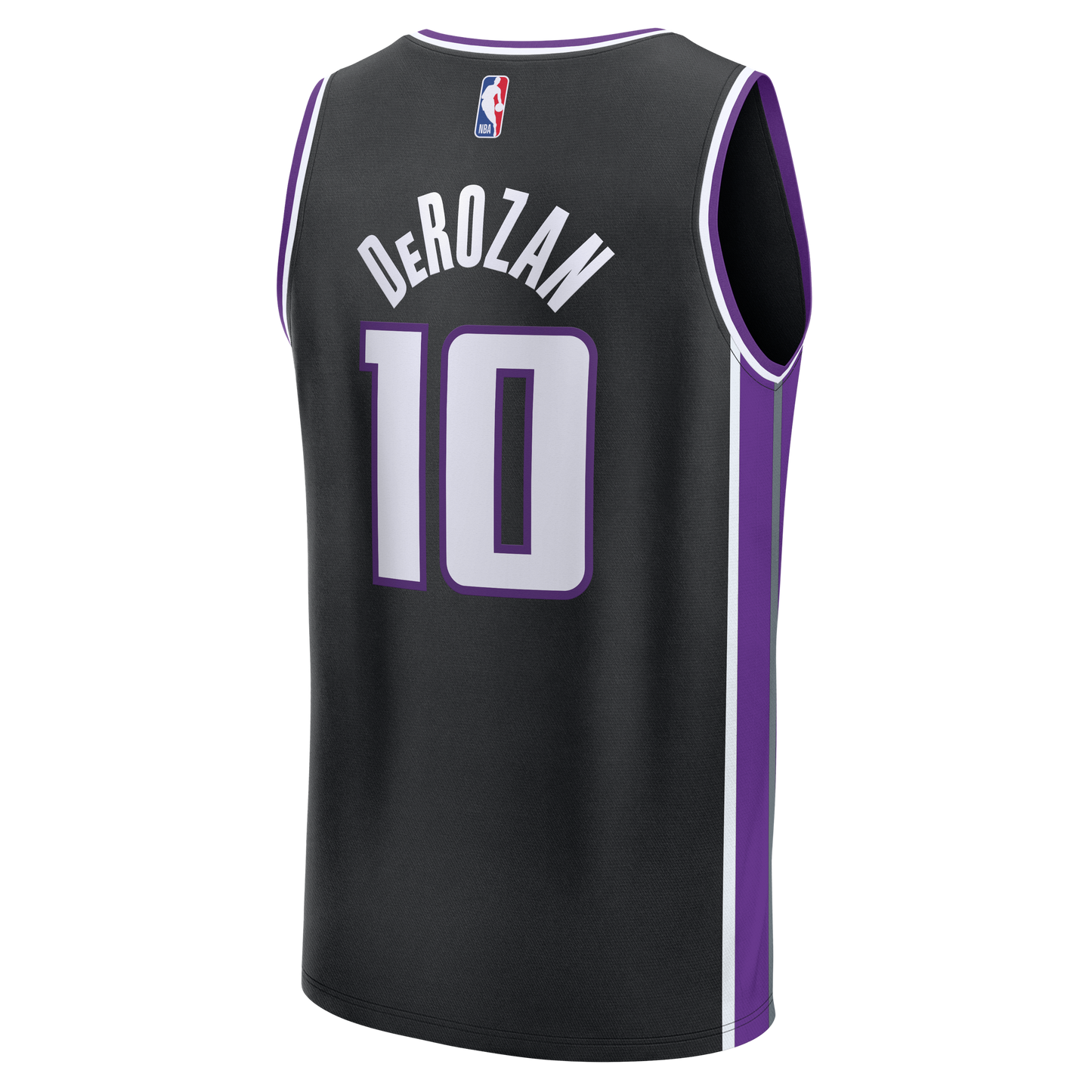 Men's Sacramento Kings DeMar DeRozan Fanatics Black Fast Break Replica Player Jersey - Icon Edition