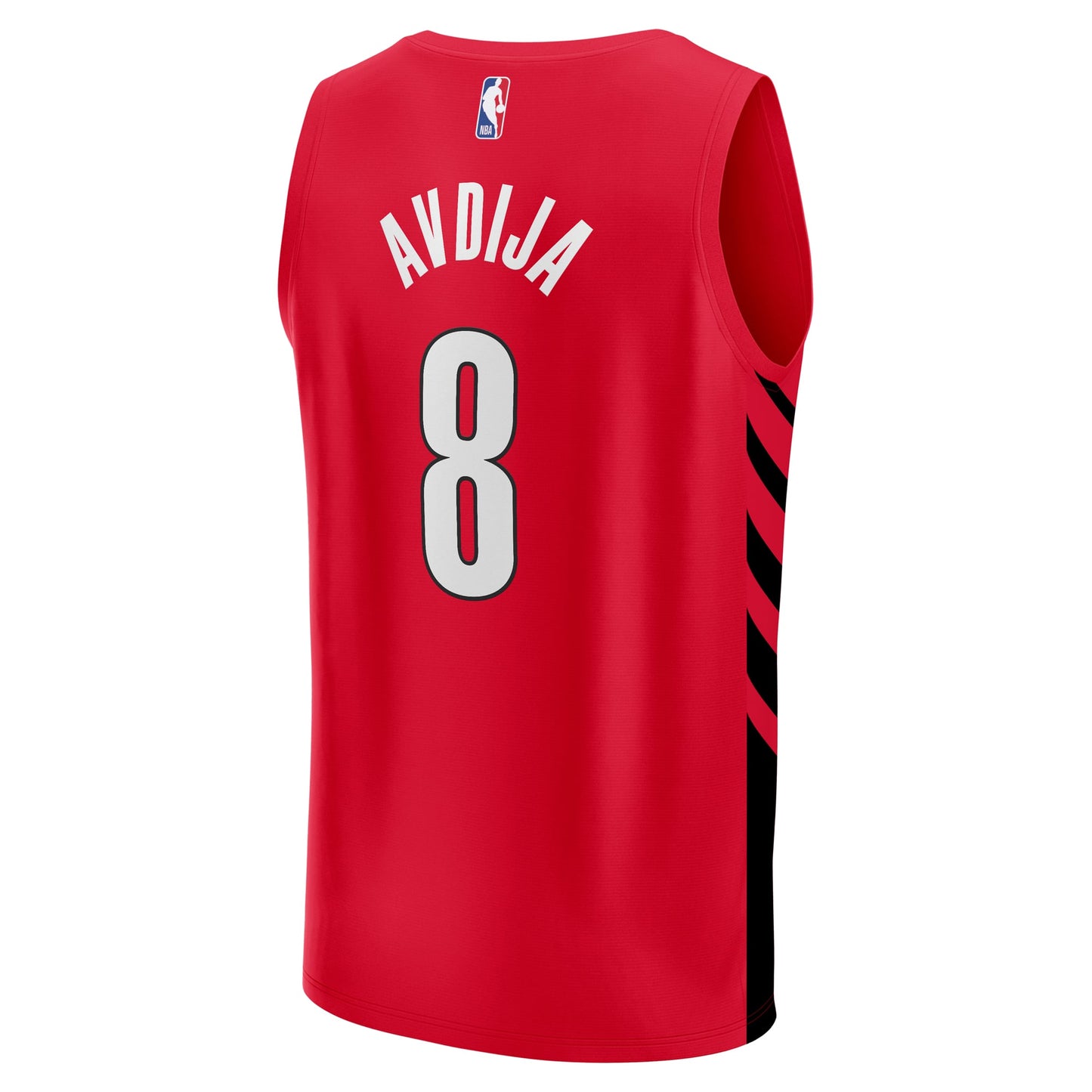 Men's Portland Trail Blazers Deni Avdija Fanatics Red Fast Break Player Jersey - Statement Edition