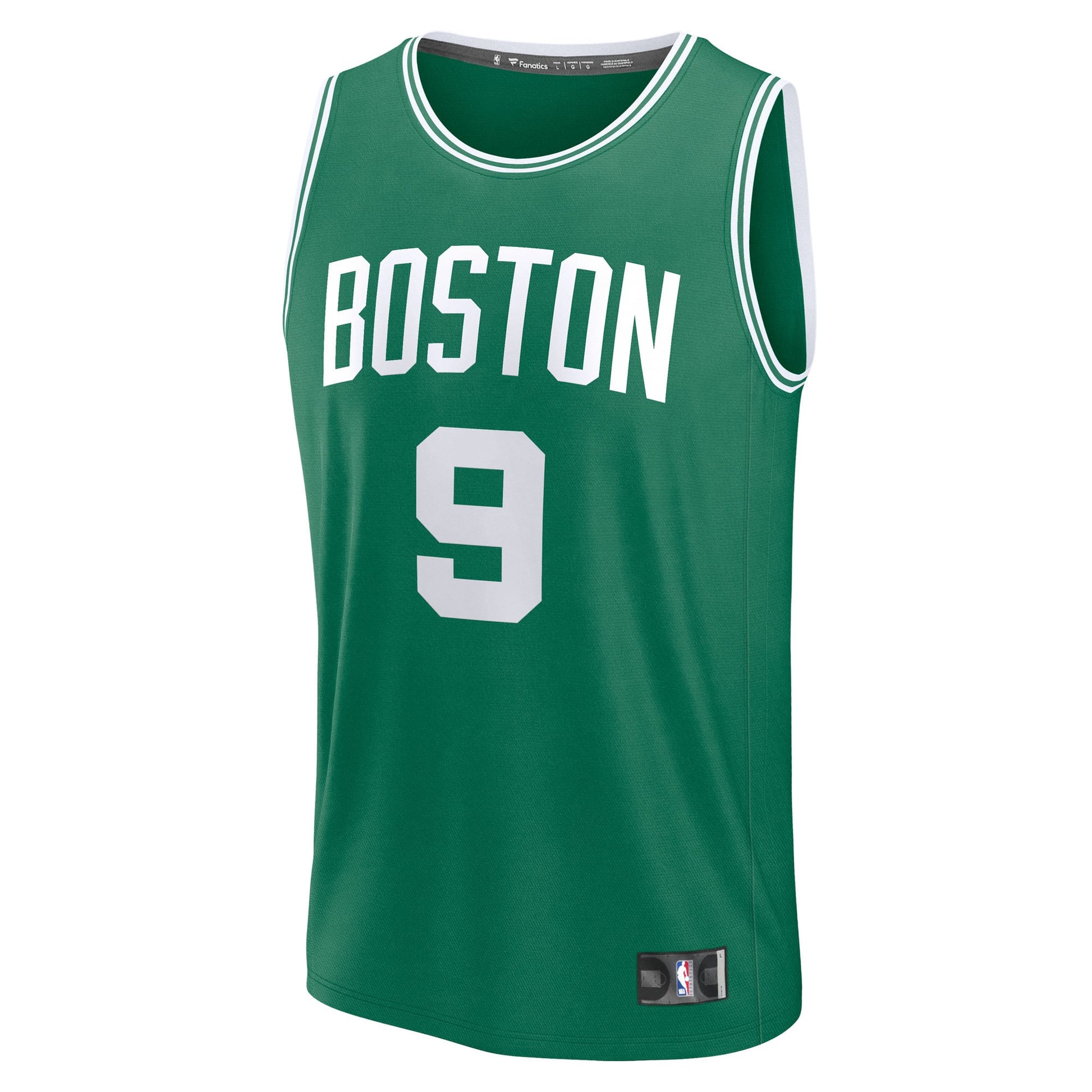 Men's Boston Celtics Derrick White Fanatics Kelly Green Fast Break Replica Player Jersey - Icon Edition