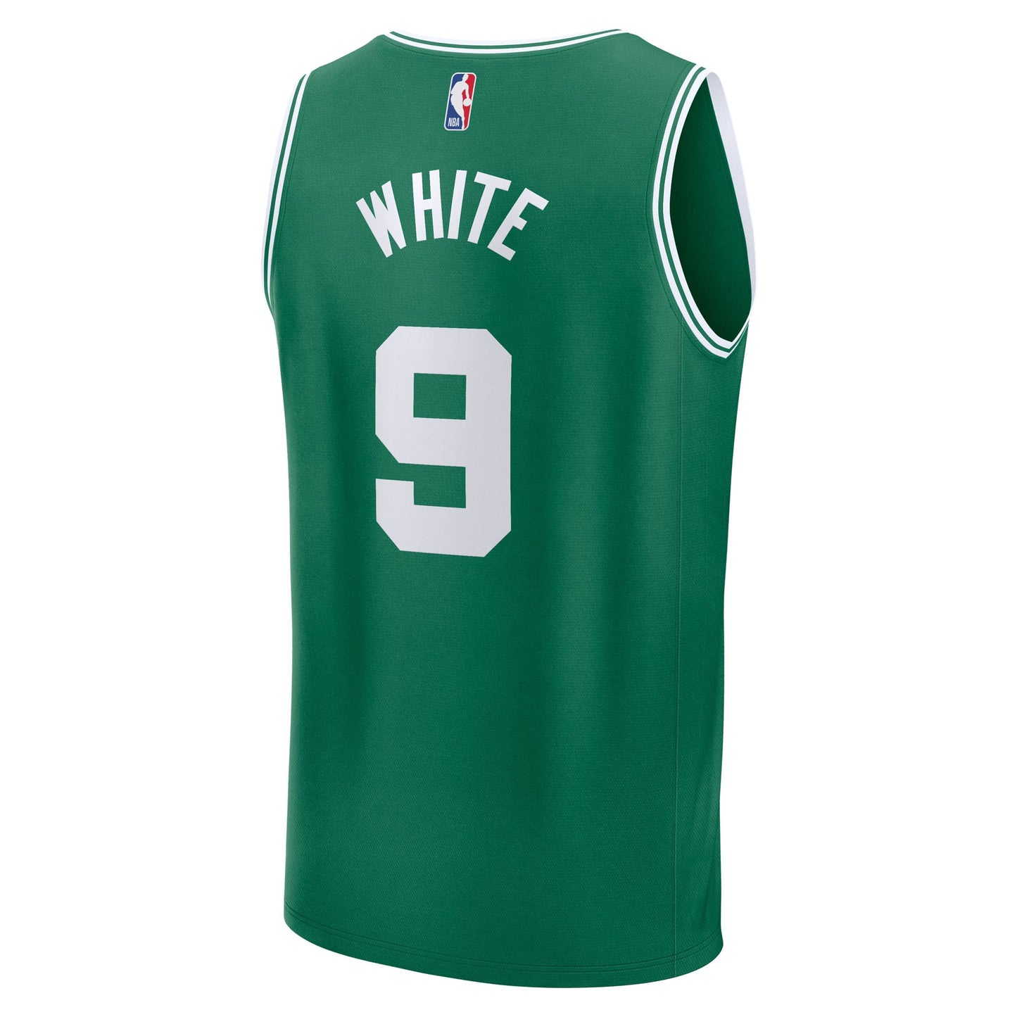 Men's Boston Celtics Derrick White Fanatics Kelly Green Fast Break Replica Player Jersey - Icon Edition
