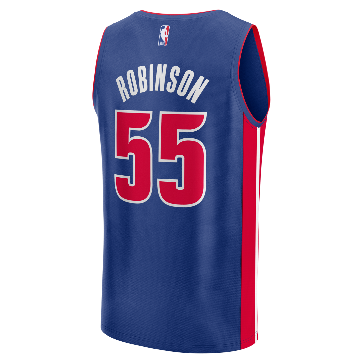 Men's Detroit Pistons Duncan Robinson Fanatics Blue Fast Break Jersey - Icon Edition