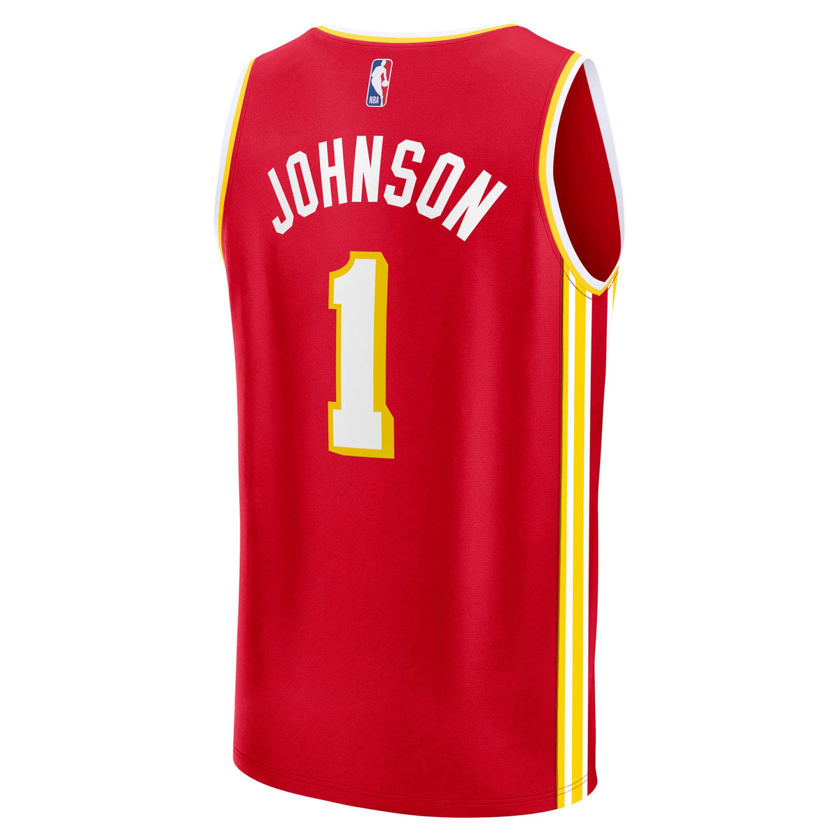 Men's Atlanta Hawks Jalen Johnson Fanatics Red Fast Break Replica Jersey - Icon Edition