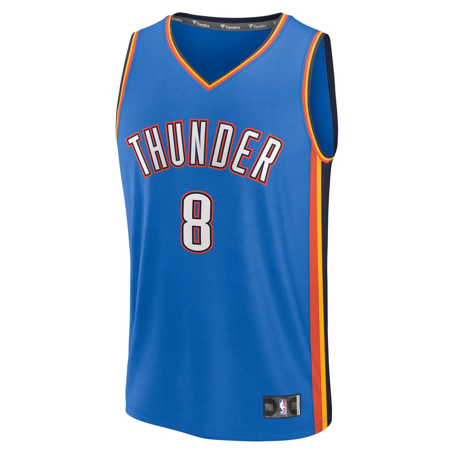 Men's Oklahoma City Thunder Jalen Williams Fanatics Blue Fast Break Replica Player Jersey - Icon Edition