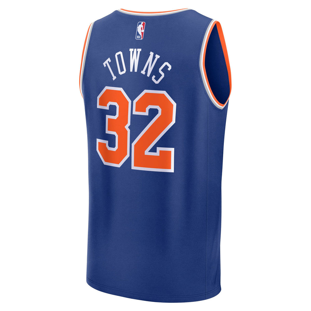 Men's New York Knicks Karl-Anthony Towns Fanatics Blue Fast Break Replica Player Jersey - Icon Edition