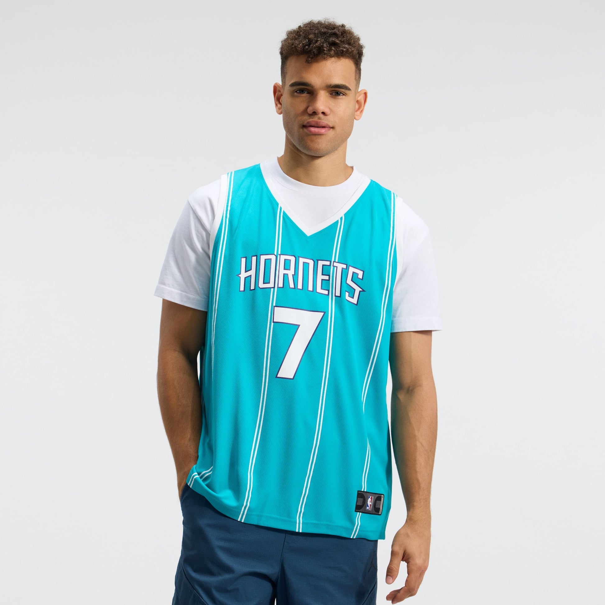Men's Charlotte Hornets Kon Knueppel Fanatics Teal 2025 NBA Draft First Round Pick Fast Break Replica Jersey - Icon Edition