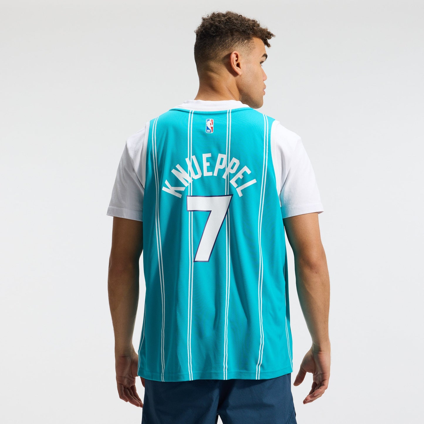 Men's Charlotte Hornets Kon Knueppel Fanatics Teal 2025 NBA Draft First Round Pick Fast Break Replica Jersey - Icon Edition