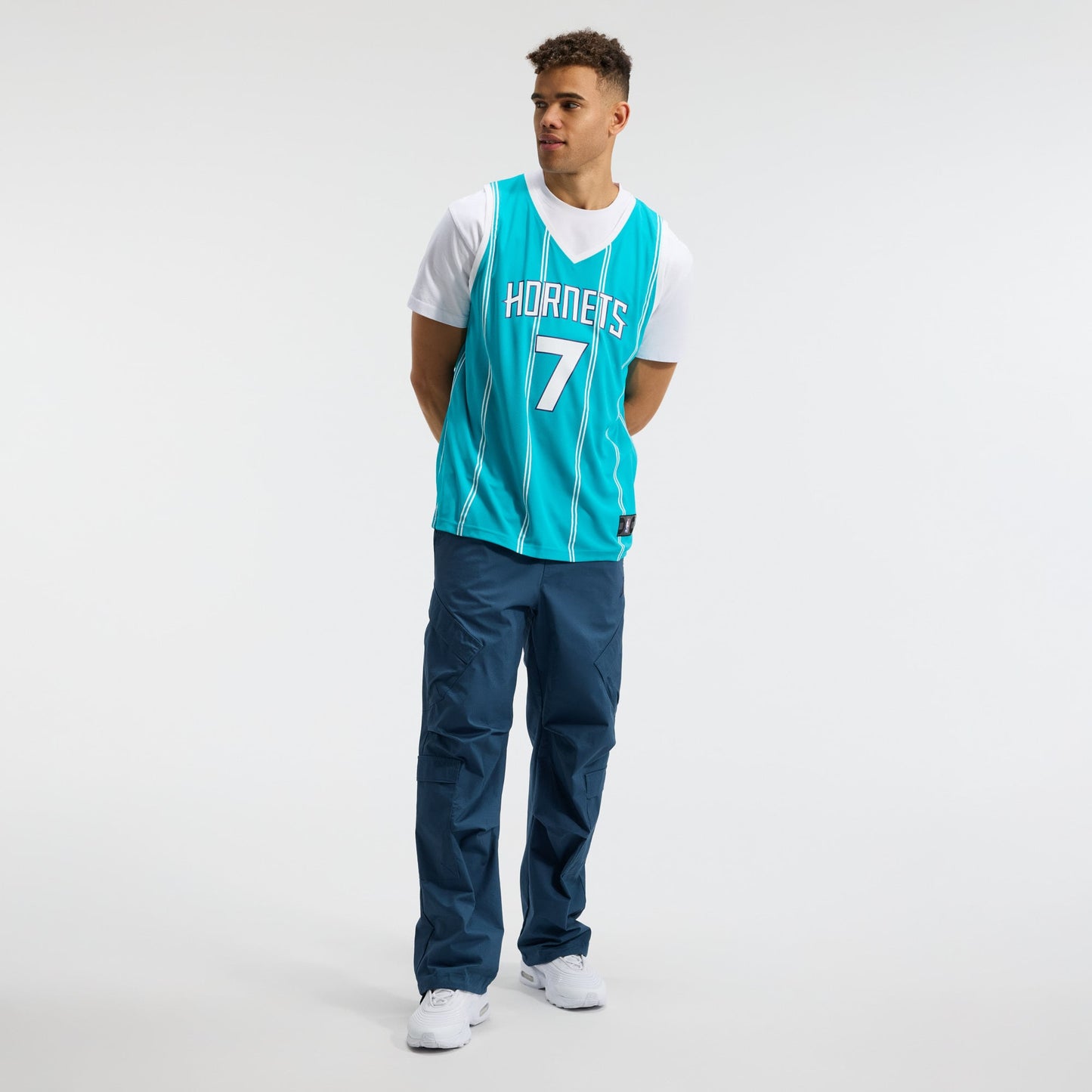 Men's Charlotte Hornets Kon Knueppel Fanatics Teal 2025 NBA Draft First Round Pick Fast Break Replica Jersey - Icon Edition
