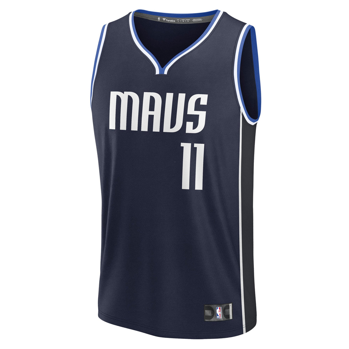 Men's Dallas Mavericks Kyrie Irving Fanatics Navy Fast Break Replica Player Jersey - Statement Edition