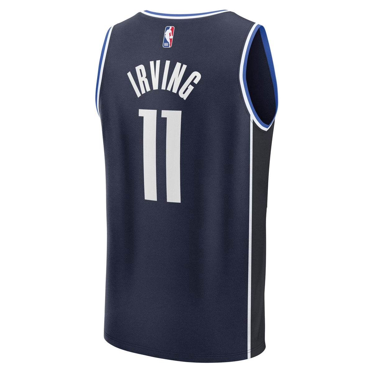 Men's Dallas Mavericks Kyrie Irving Fanatics Navy Fast Break Replica Player Jersey - Statement Edition