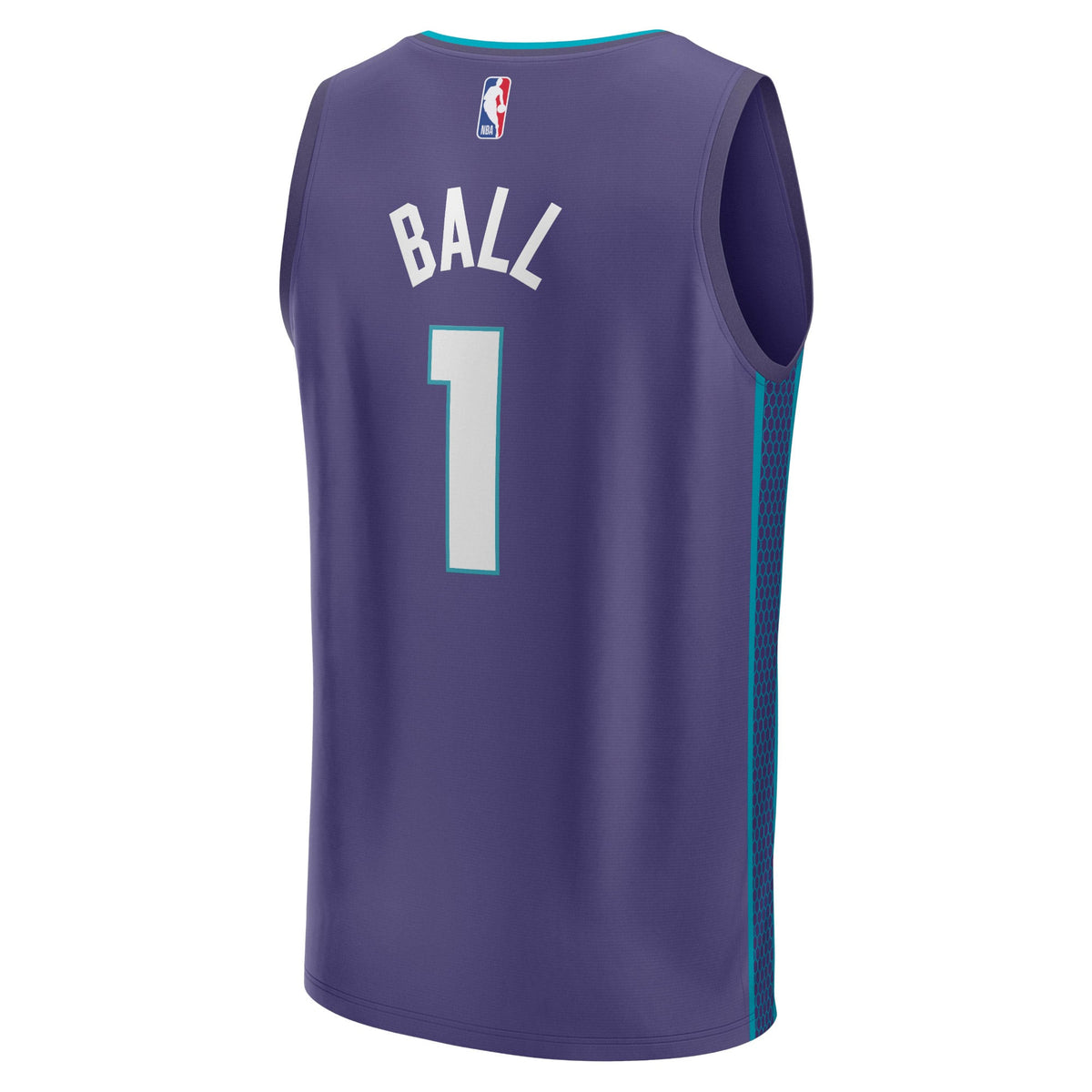 Men's Charlotte Hornets LaMelo Ball Fanatics Purple Fast Break Replica Player Jersey - Statement Edition