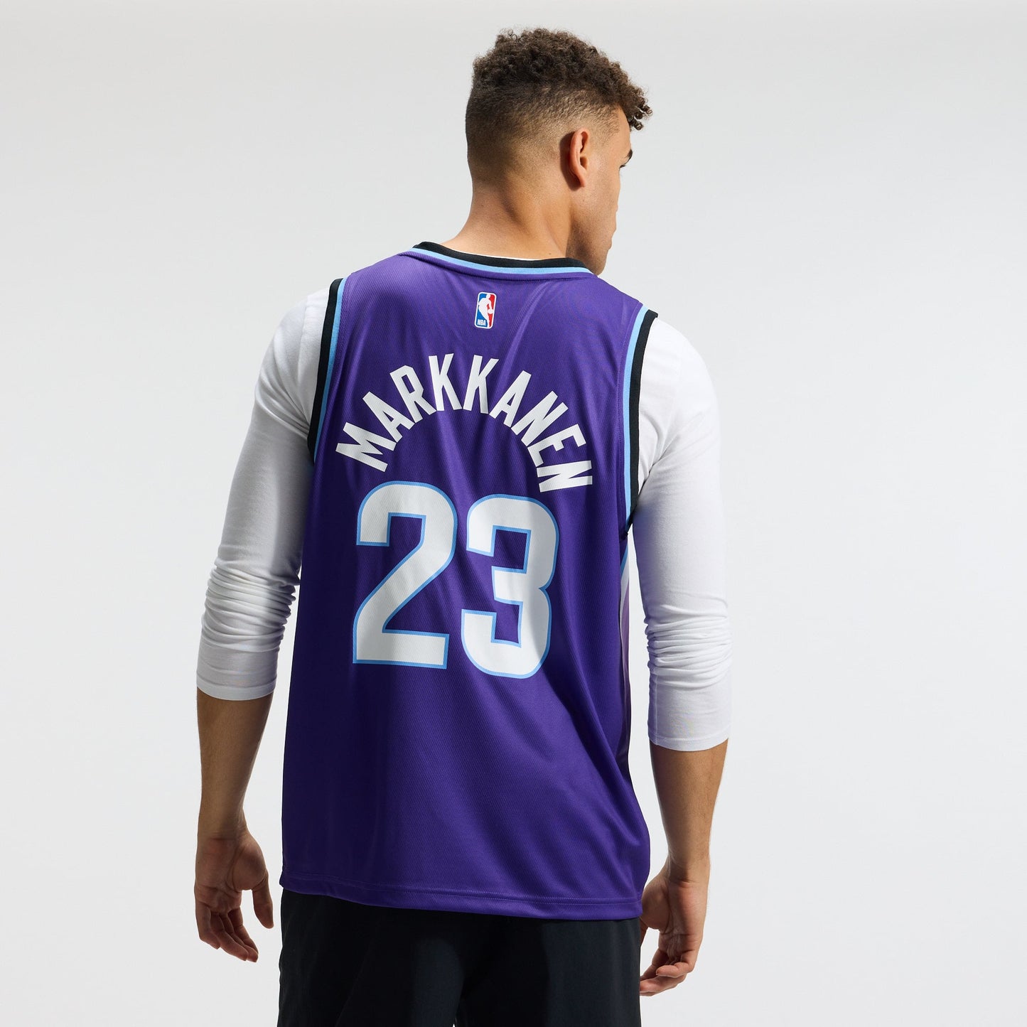 Men's Utah Jazz Lauri Markkanen Fanatics Purple Fast Break Replica Jersey - Icon Edition