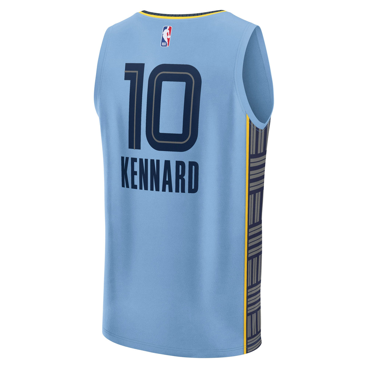 Men's Memphis Grizzlies Luke Kennard Fanatics Light Blue Fast Break Replica Player Jersey - Statement Edition