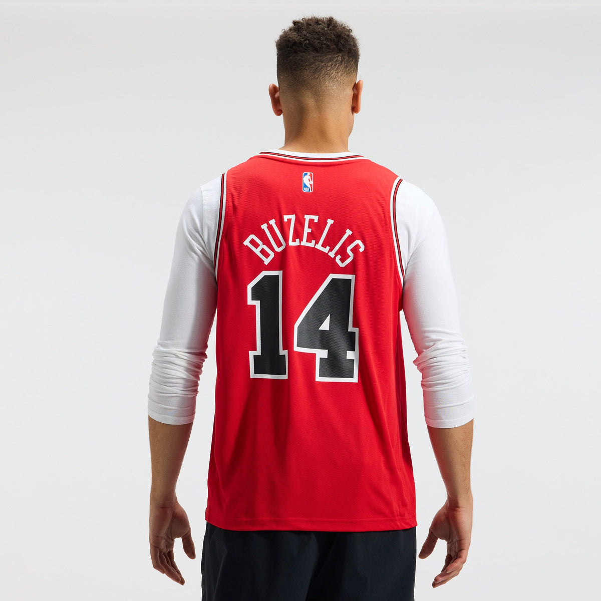 Men's Chicago Bulls Matas Buzelis Fanatics Red Fast Break Replica Player Jersey - Icon Edition