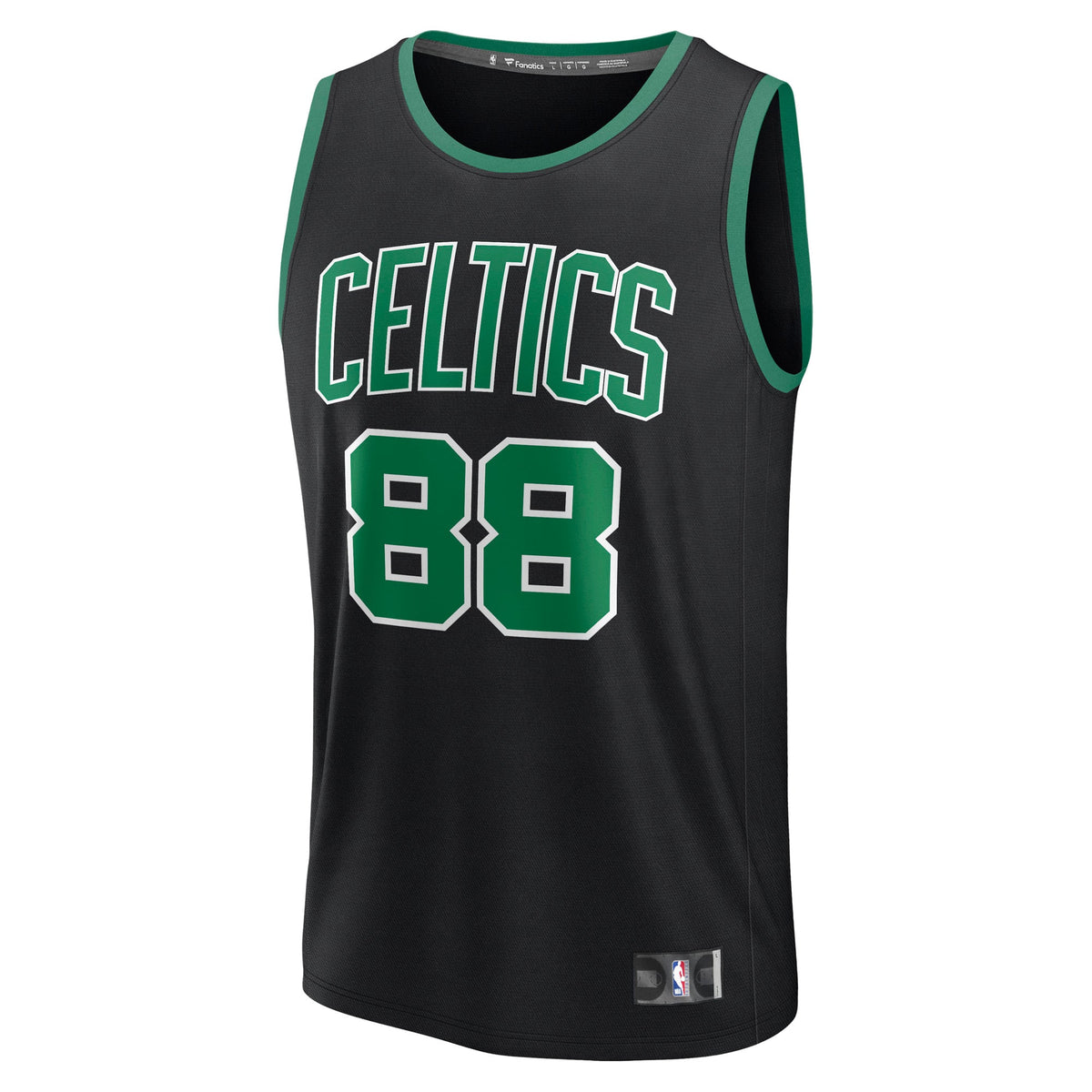Men's Boston Celtics Neemias Queta Fanatics Black Fast Break Replica Player Jersey - Statement Edition