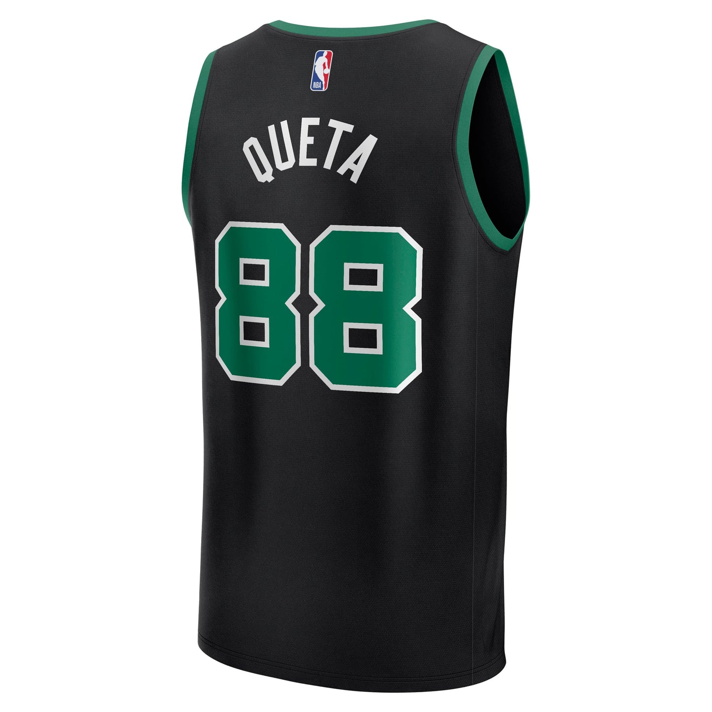 Men's Boston Celtics Neemias Queta Fanatics Black Fast Break Replica Player Jersey - Statement Edition