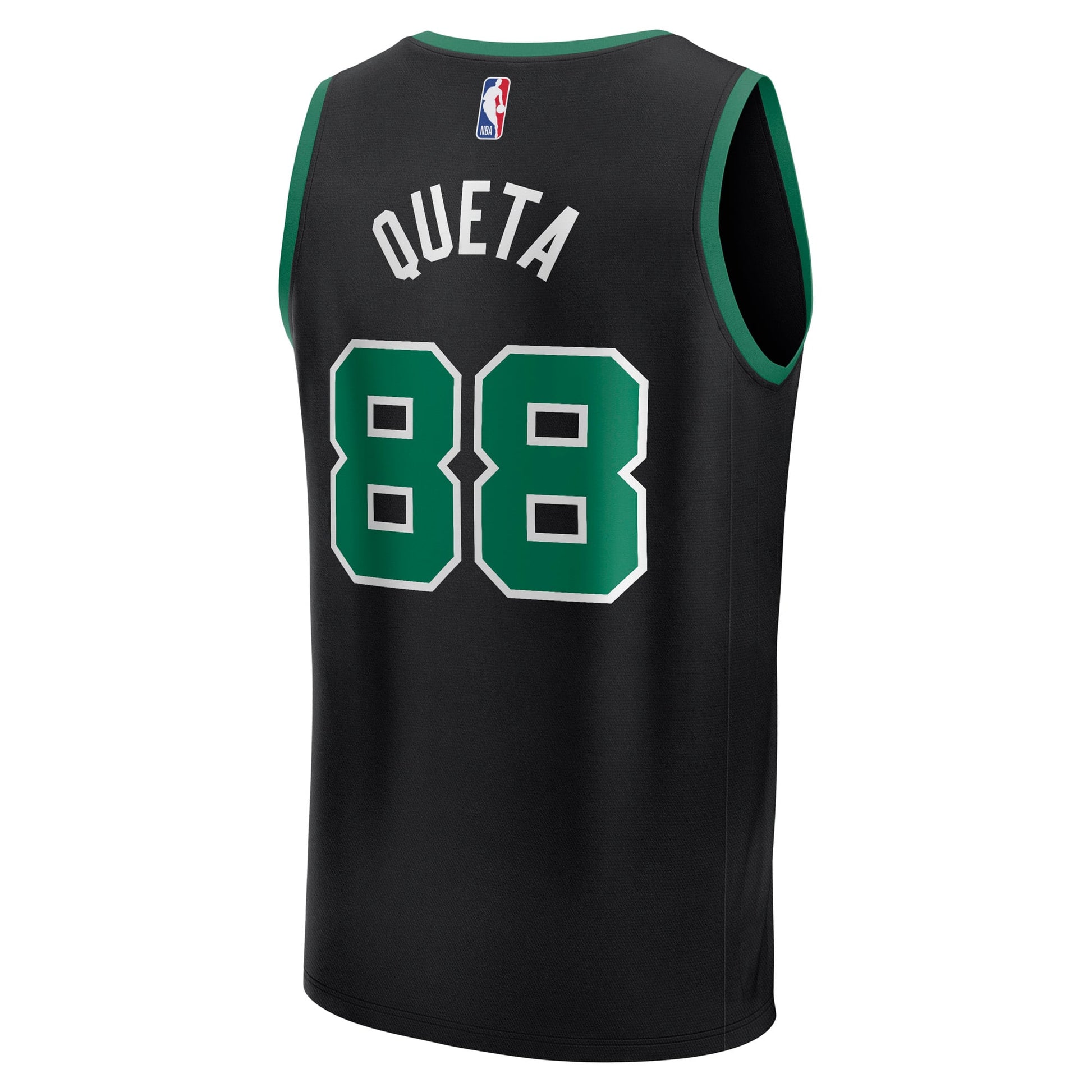 Men's Boston Celtics Neemias Queta Fanatics Black Fast Break Replica Player Jersey - Statement Edition