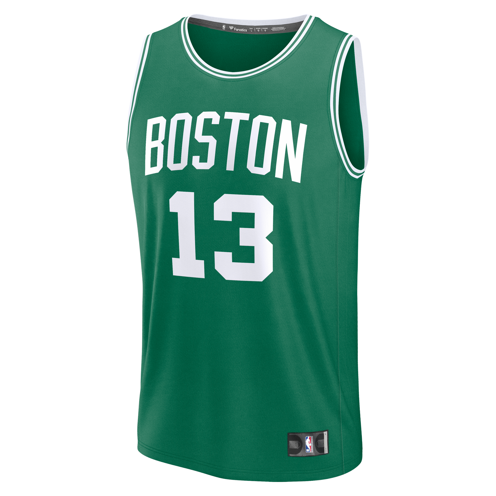 Men's Boston Celtics Paul George Fanatics Kelly Green Fast Break Replica Jersey - Icon Edition