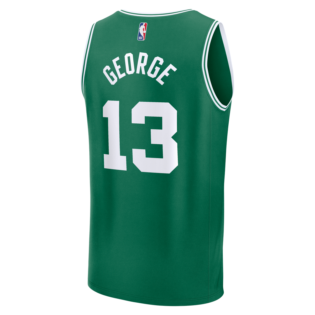 Men's Boston Celtics Paul George Fanatics Kelly Green Fast Break Replica Jersey - Icon Edition