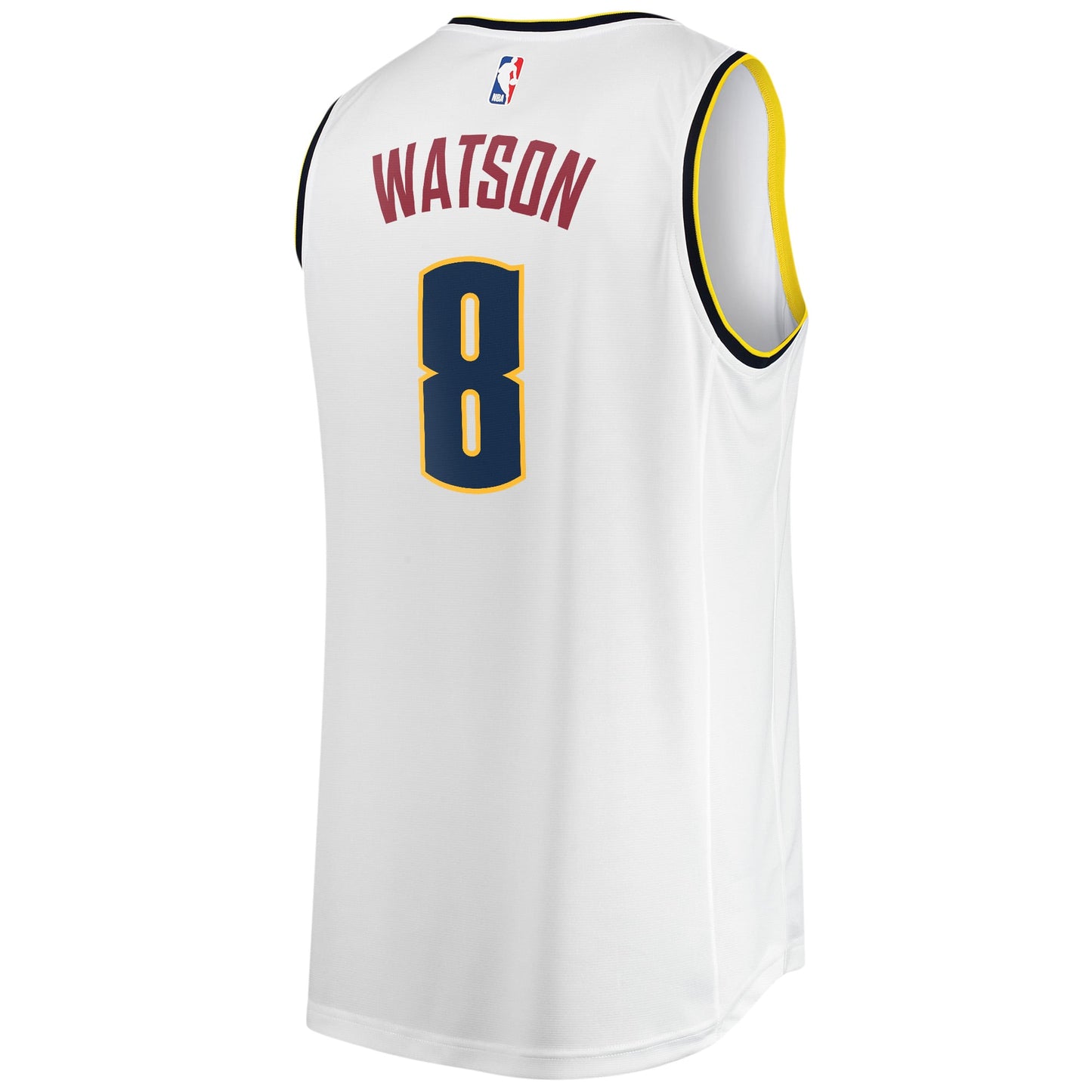 Men's Denver Nuggets Peyton Watson Fanatics White Fast Break Player Jersey - Association Edition