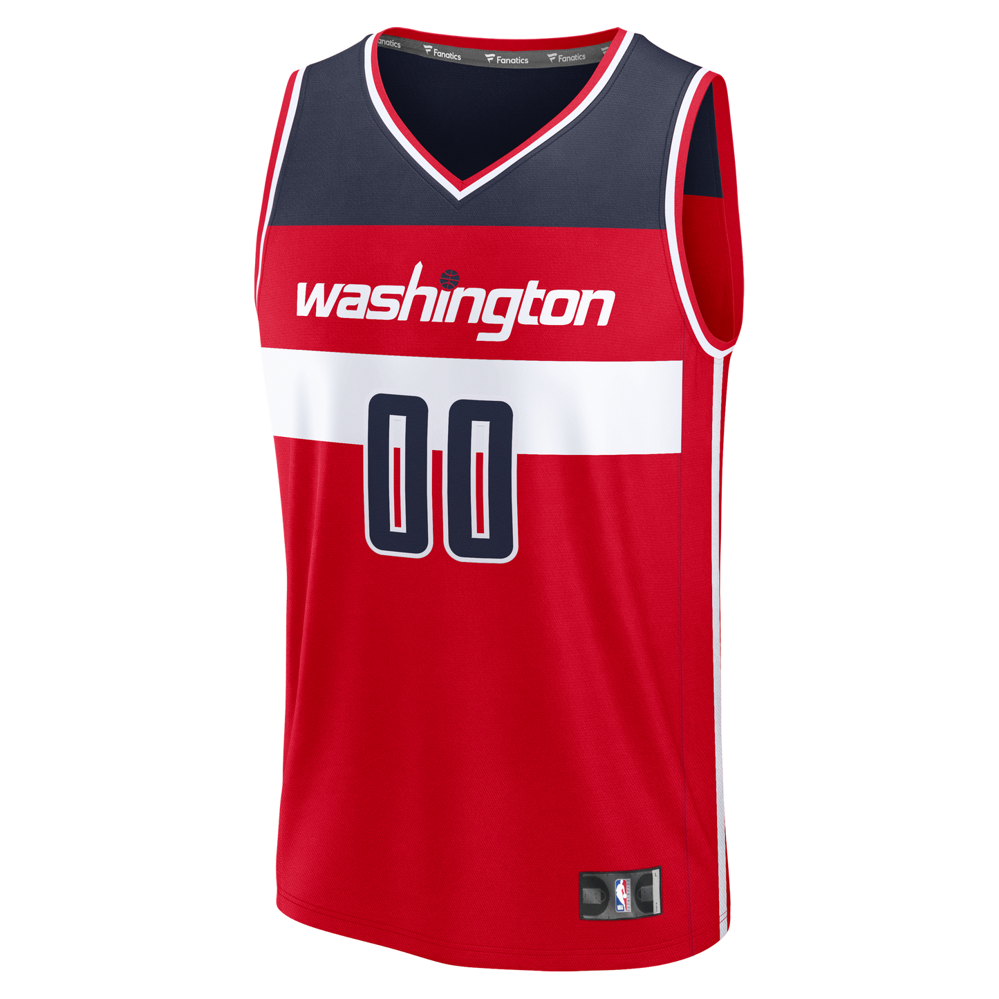Men's Washington Wizards Fanatics Red Fastbreak Custom Jersey - Icon Edition