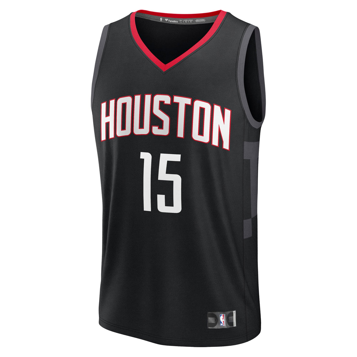 Men's Houston Rockets Reed Sheppard Fanatics Black Fast Break Replica Player Jersey - Statement Edition