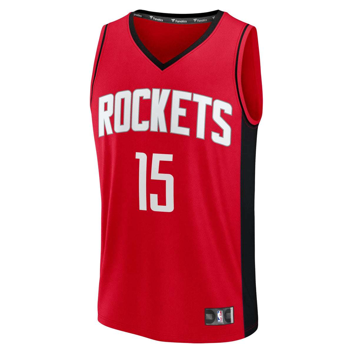Men's Houston Rockets Reed Sheppard Fanatics Red Fast Break Replica Jersey - Icon Edition