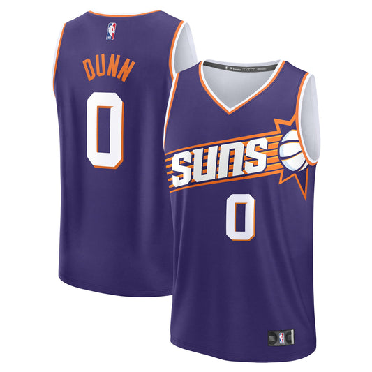 Men's Phoenix Suns Ryan Dunn  Fanatics Purple 2024 NBA Draft Fast Break Player Jersey - Icon Edition