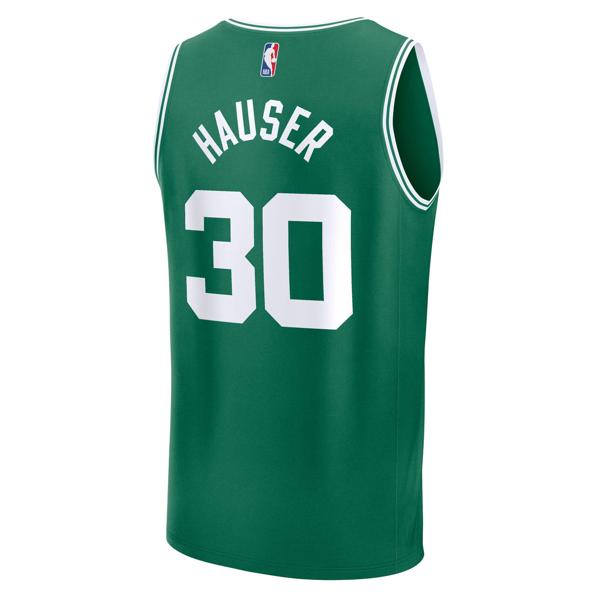 Men's Boston Celtics Sam Hauser Fanatics Kelly Green Fast Break Replica Player Jersey - Icon Edition