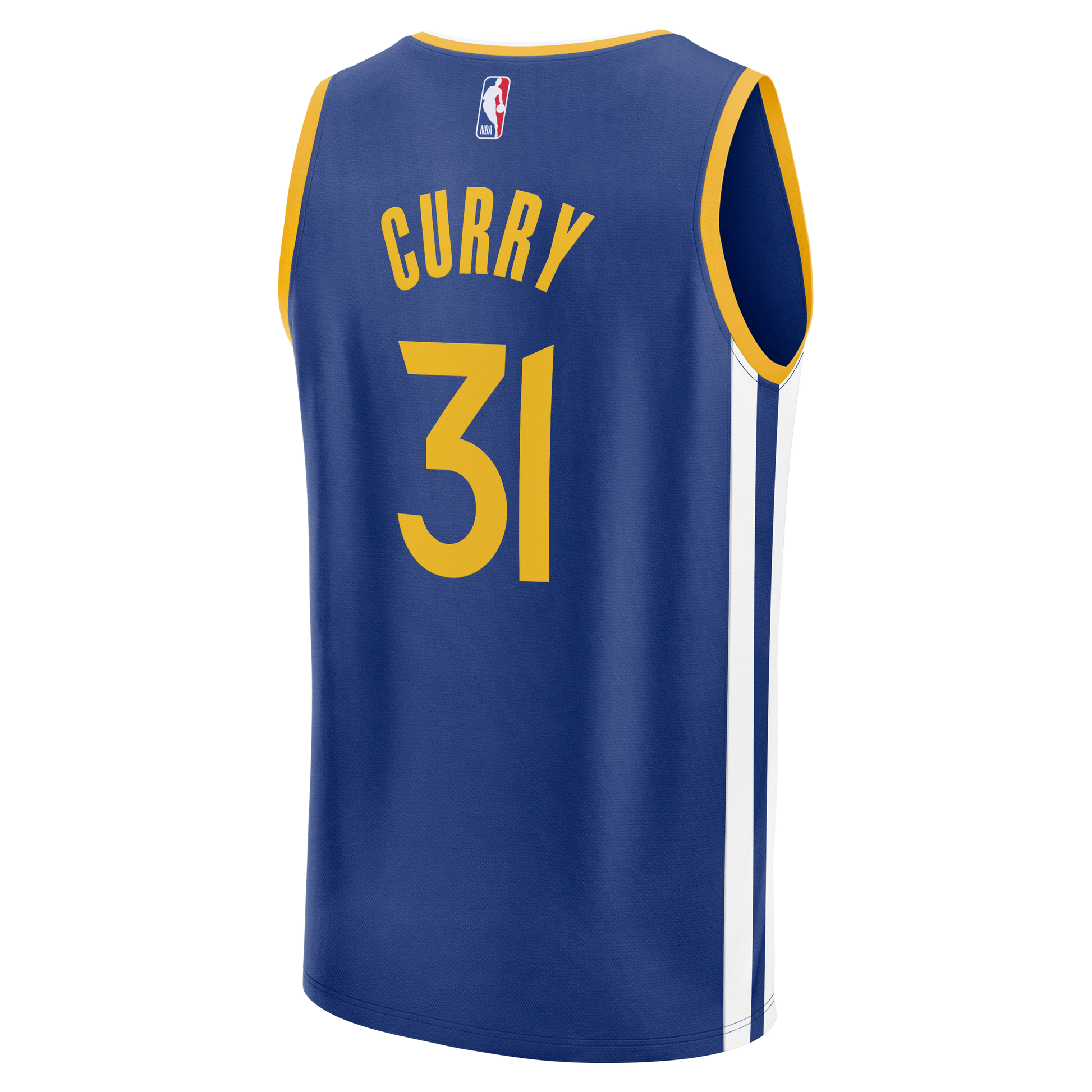 Men's Golden State Warriors Seth Curry Fanatics Blue Fast Break Replica Jersey - Icon Edition