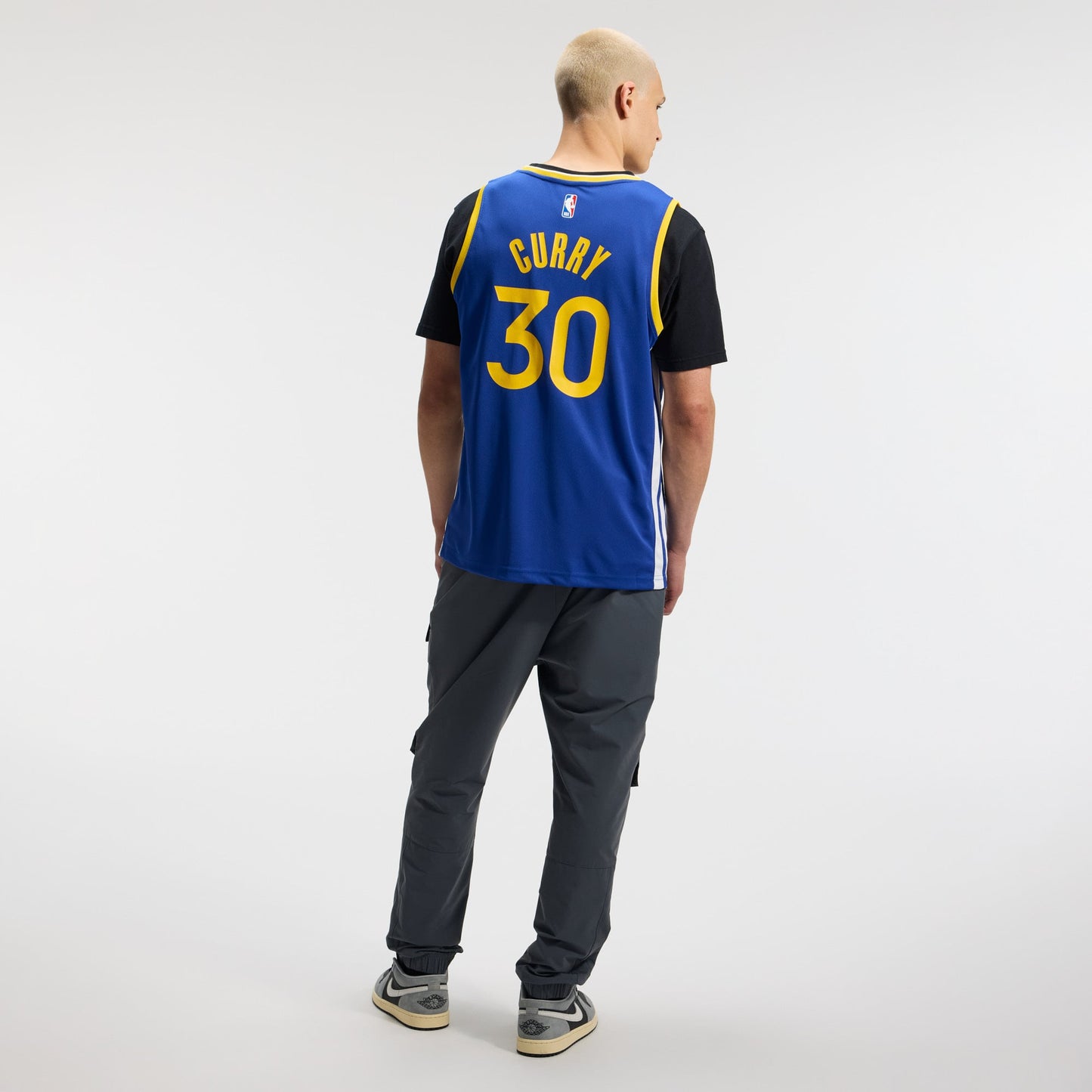 Men's Golden State Warriors Stephen Curry Fanatics Royal Fast Break Replica Jersey - Icon Edition