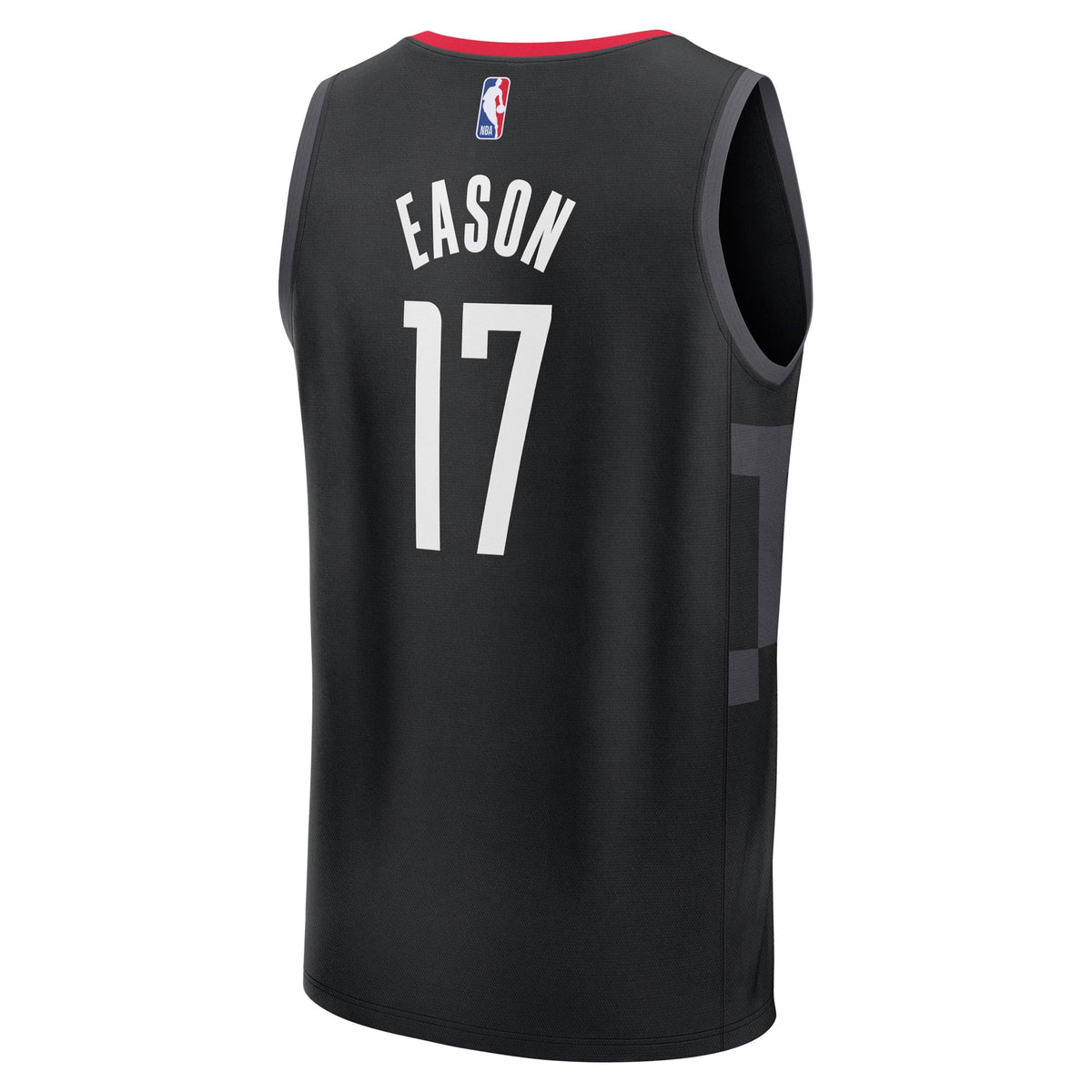 Men's Houston Rockets Tari Eason Fanatics Black Fast Break Replica Player Jersey - Statement Edition