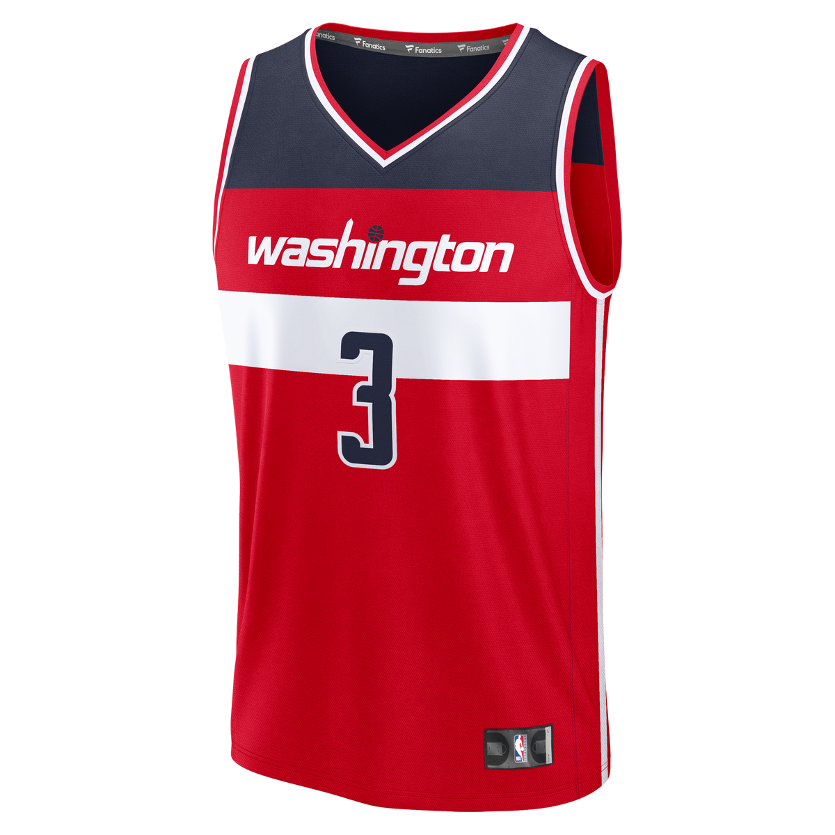 Men's Washington Wizards Trae Young Fanatics Red Fast Break Jersey - Icon Edition