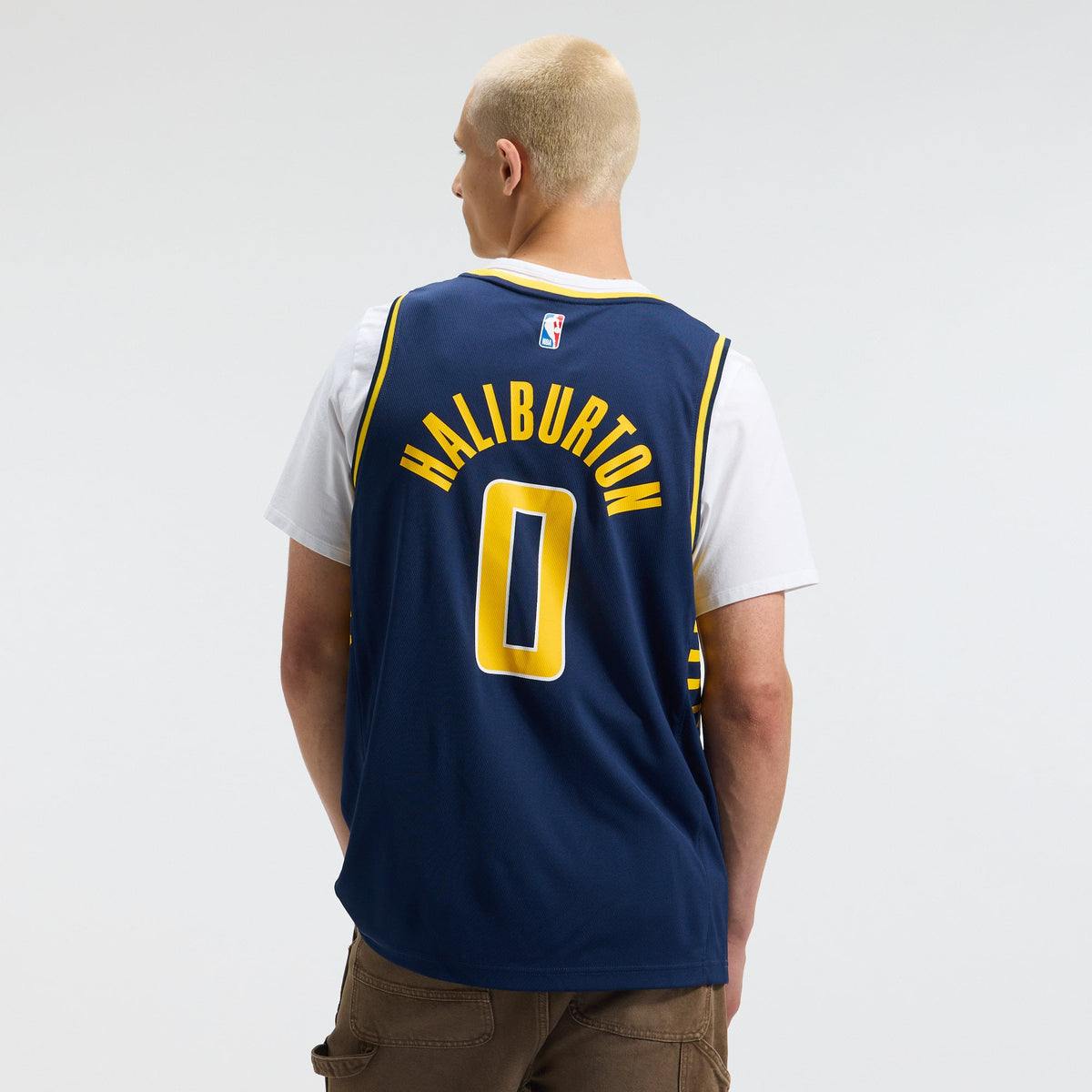 Men's Indiana Pacers Tyrese Haliburton Fanatics Navy Fast Break Replica Jersey - Icon Edition