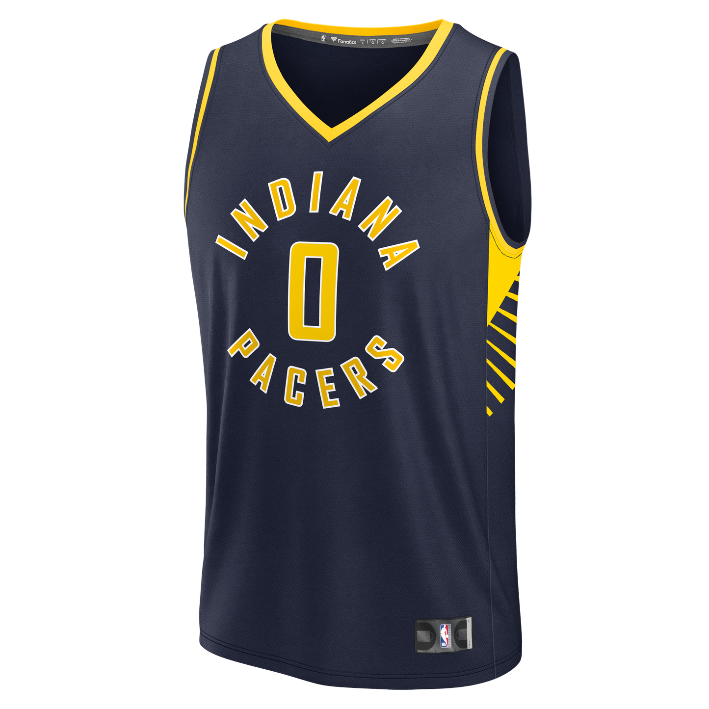 Men's Indiana Pacers Tyrese Haliburton Fanatics Navy Fast Break Replica Jersey - Icon Edition
