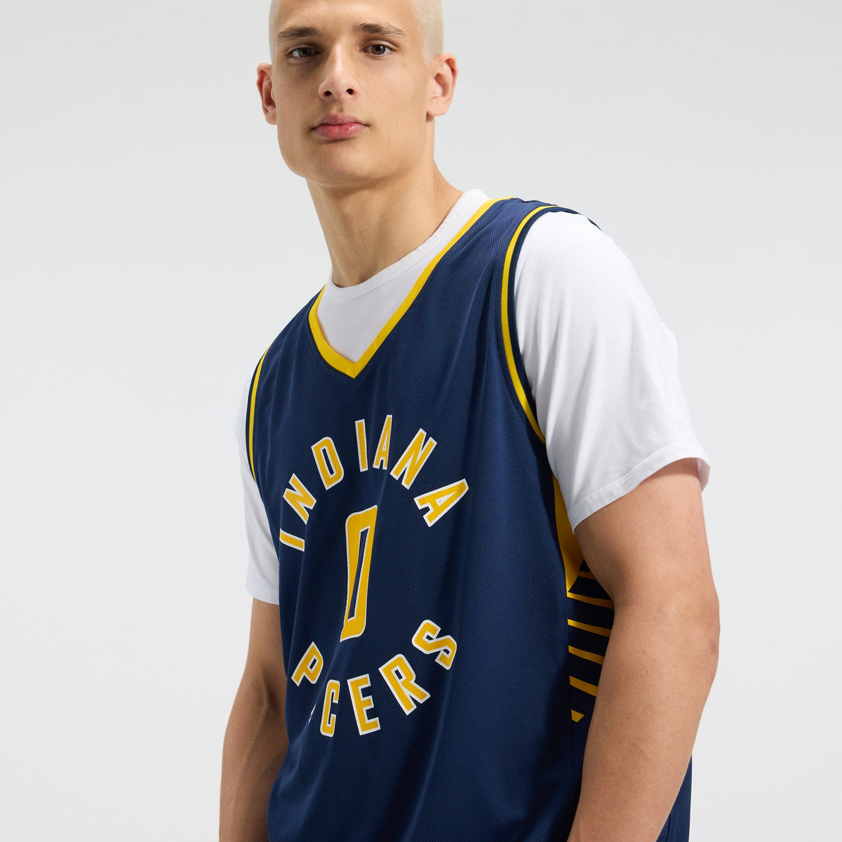 Men's Indiana Pacers Tyrese Haliburton Fanatics Navy Fast Break Replica Jersey - Icon Edition