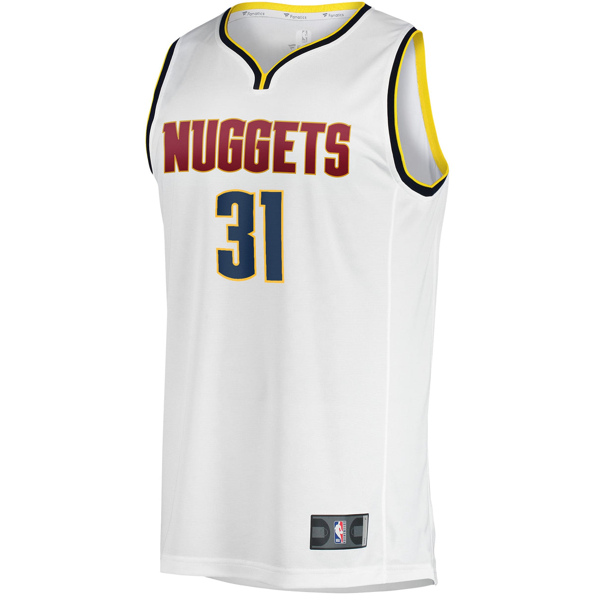 Men's Denver Nuggets Vlatko Cancar Fanatics White Fast Break Player Jersey - Association Edition