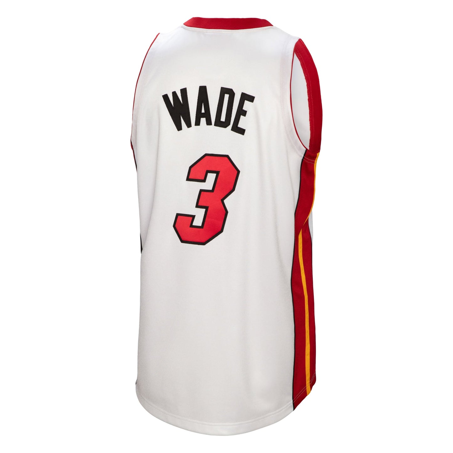 Men's Miami Heat Dwyane Wade Mitchell & Ness White 2005-06 Authentic Player Jersey