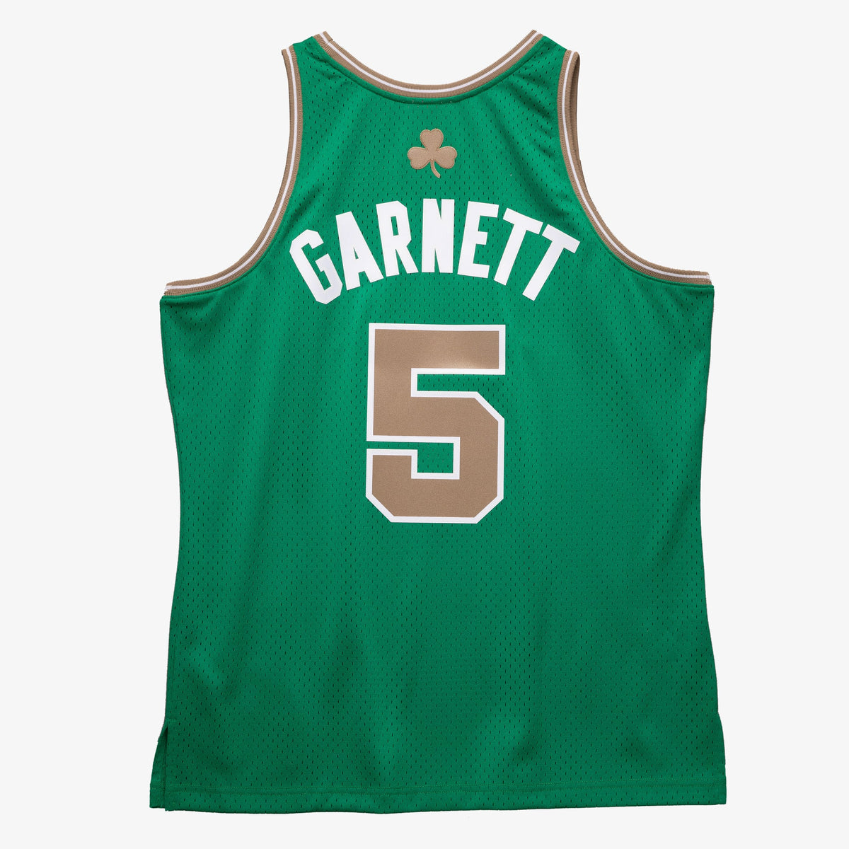 Men's Boston Celtics Kevin Garnett Mitchell & Ness Kelly Green 2007-08 Hardwood Classics Swingman Jersey