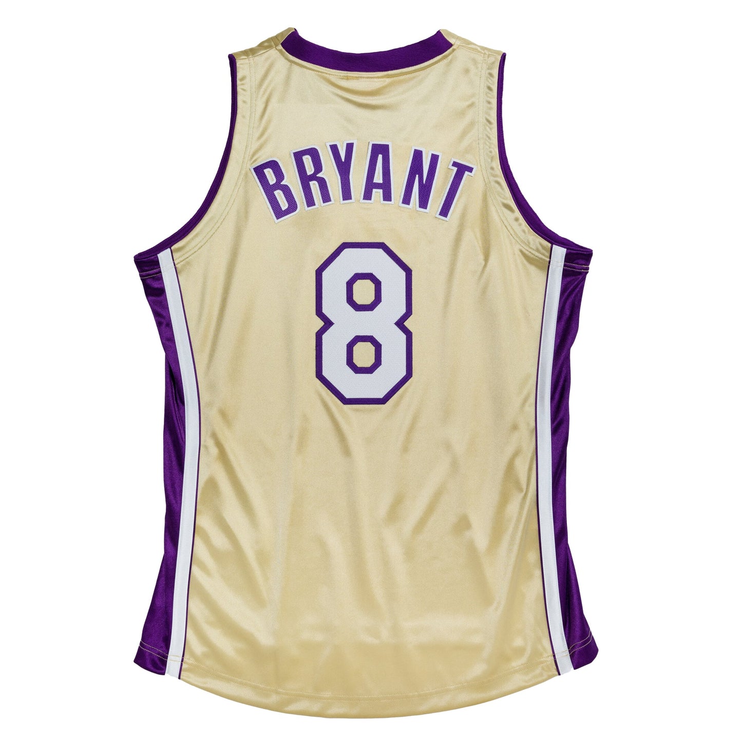 Men's Los Angeles Lakers Kobe Bryant Mitchell & Ness Gold Hall of Fame Class of 2020 #8 Authentic Jersey