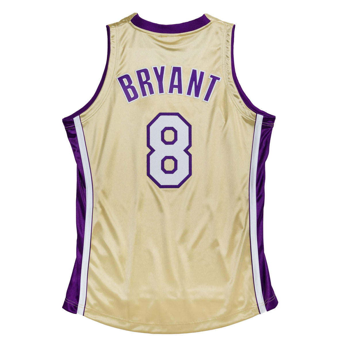 Men's Los Angeles Lakers Kobe Bryant Mitchell & Ness Gold Hall of Fame Class of 2020 #8 Authentic Jersey