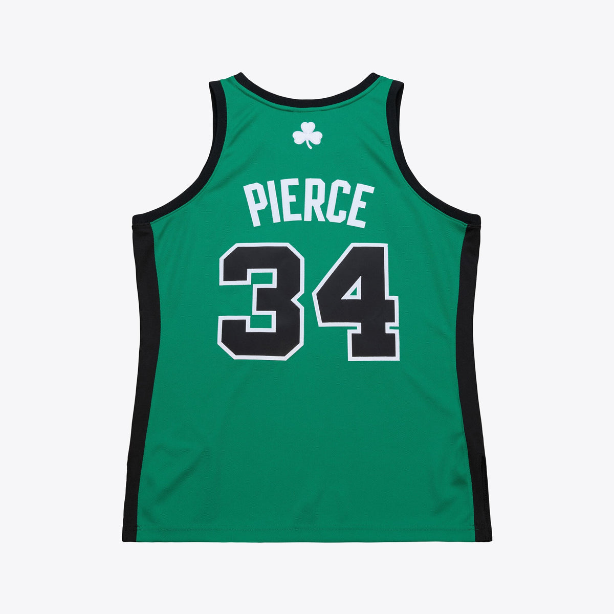 Men's Boston Celtics Paul Pierce Mitchell & Ness Kelly Green 2007-08 Hardwood Classics Authentic Jersey