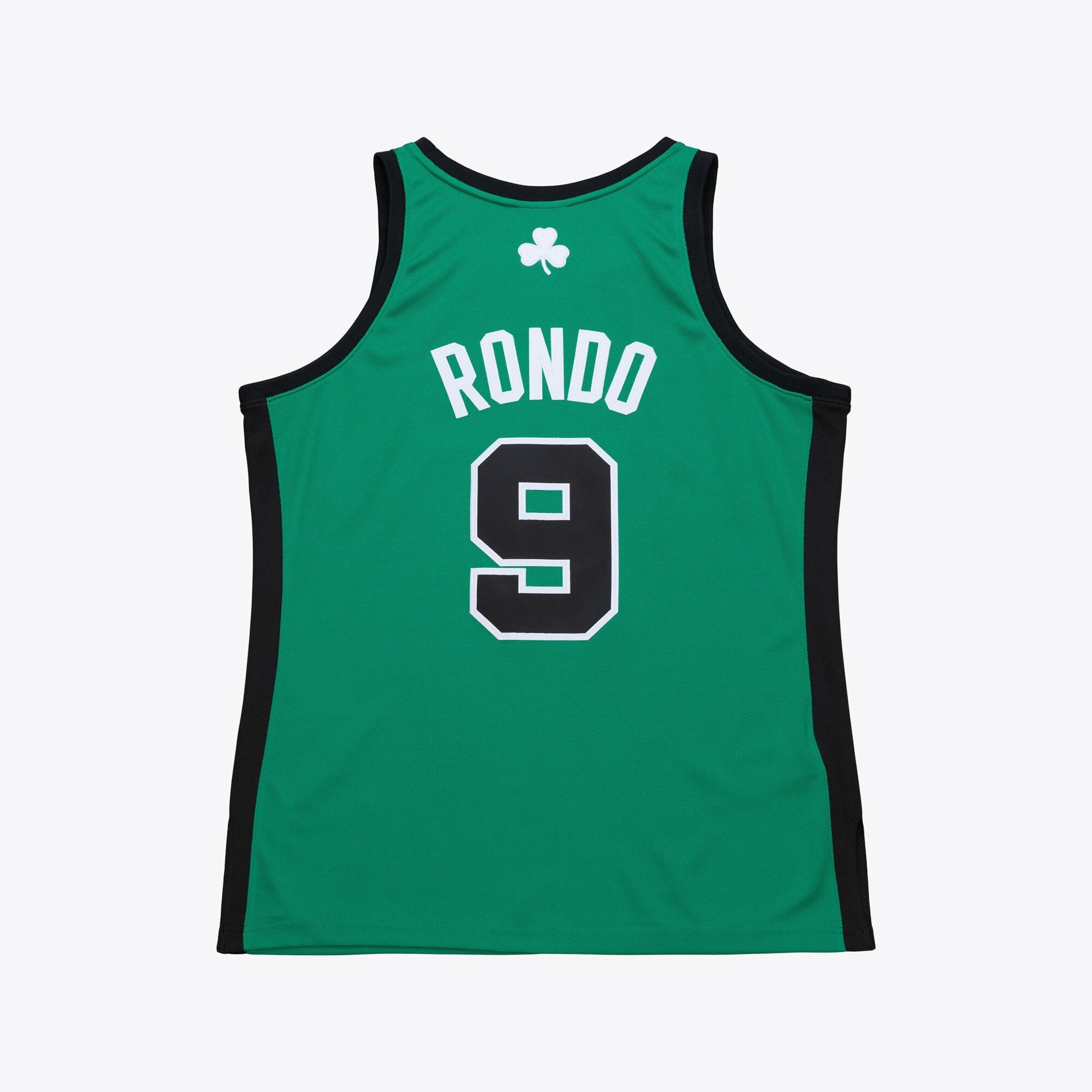 Men's Boston Celtics Rajon Rondo Mitchell & Ness Kelly Green 2007-08 Hardwood Classics Authentic Jersey