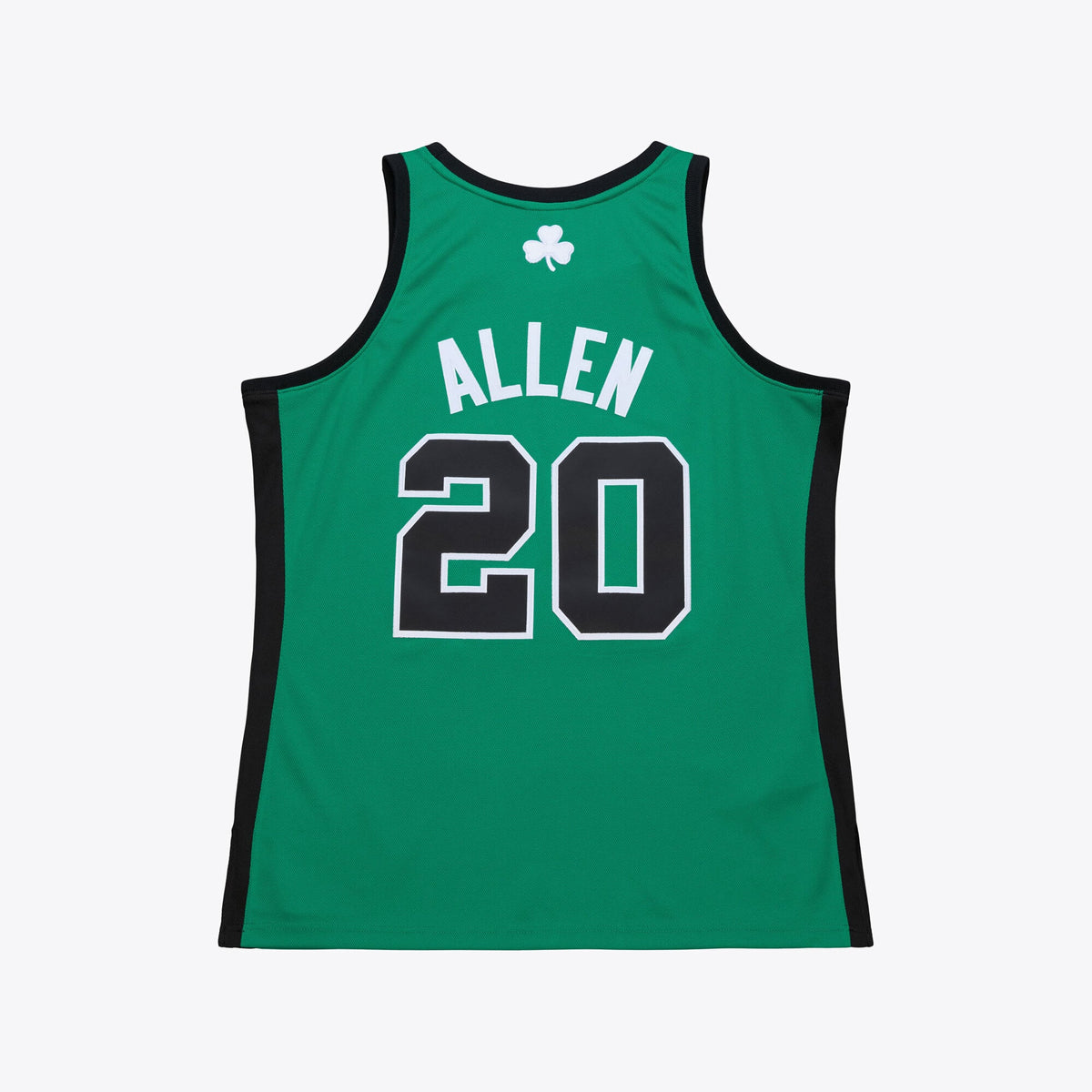 Men's Boston Celtics Ray Allen Mitchell & Ness Kelly Green 2007-08 Hardwood Classics Authentic Jersey