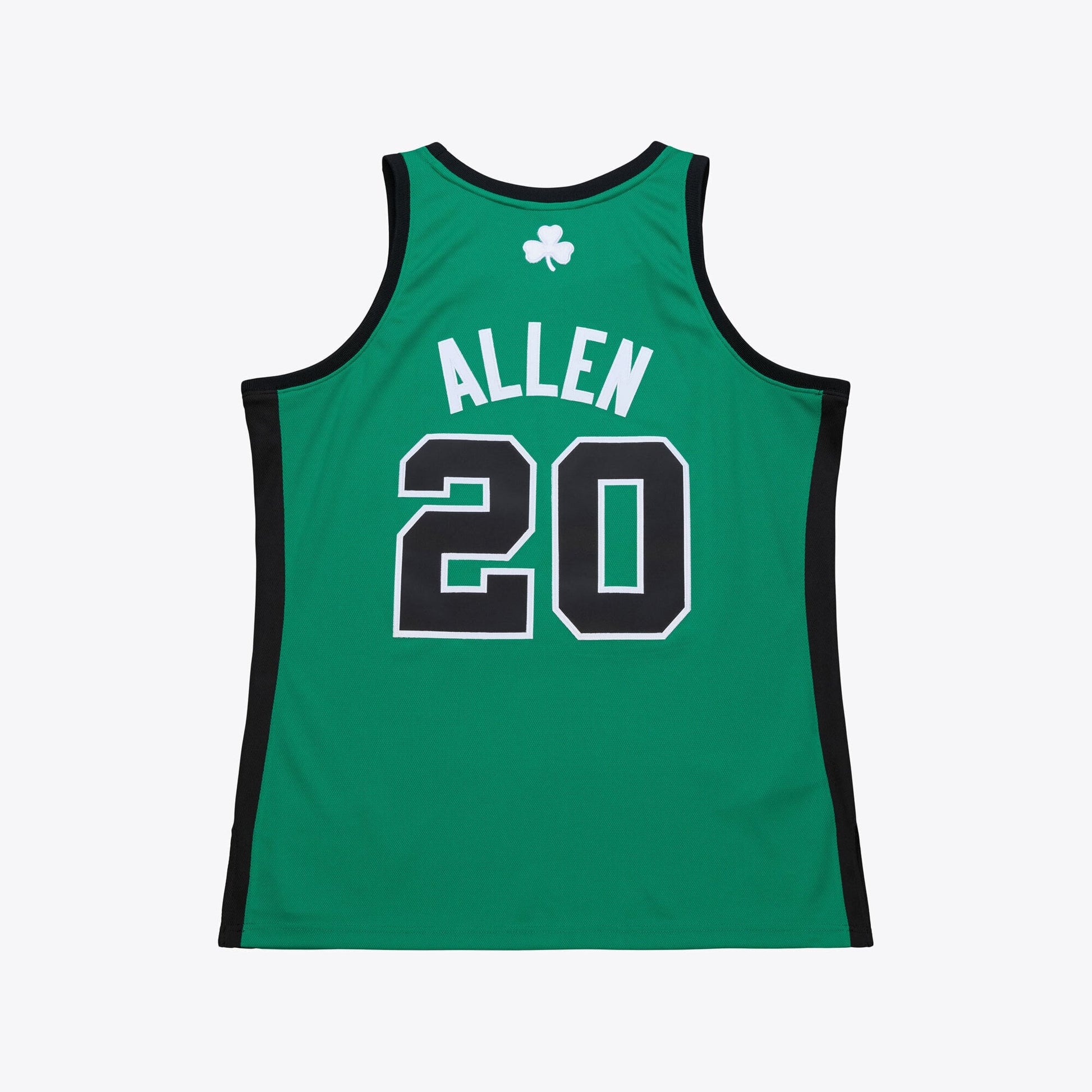 Men's Boston Celtics Ray Allen Mitchell & Ness Kelly Green 2007-08 Hardwood Classics Authentic Jersey
