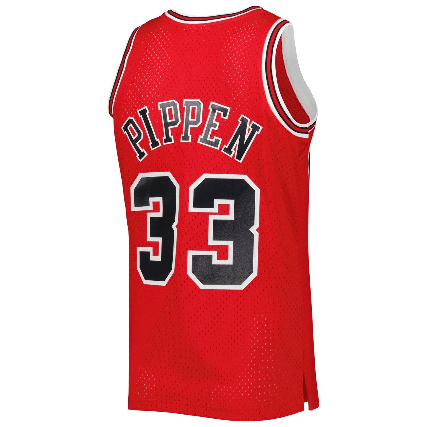 Men's Chicago Bulls Scottie Pippen Mitchell & Ness Red Hardwood Classics 2003-04 Swingman Jersey