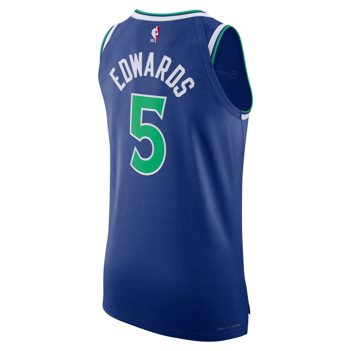 Men's Minnesota Timberwolves Anthony Edwards Nike Blue Authentic Jersey - Icon Edition