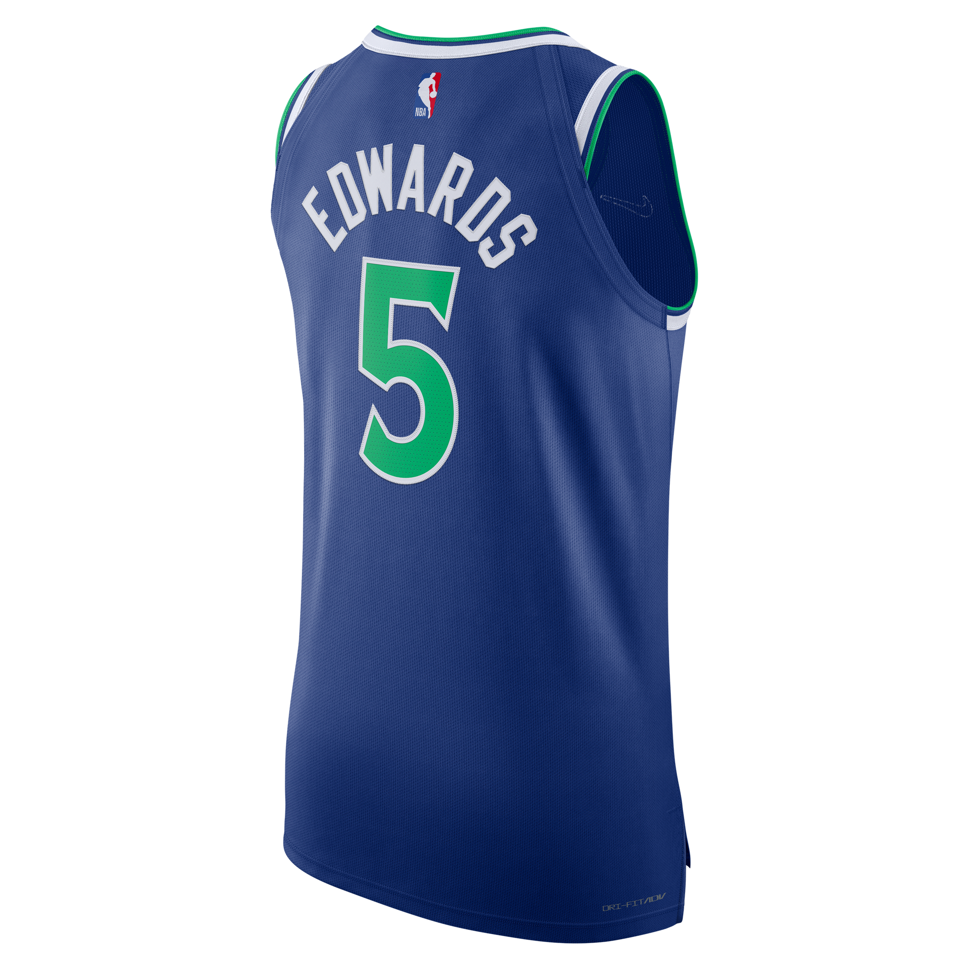 Men's Minnesota Timberwolves Anthony Edwards Nike Blue Authentic Jersey - Icon Edition
