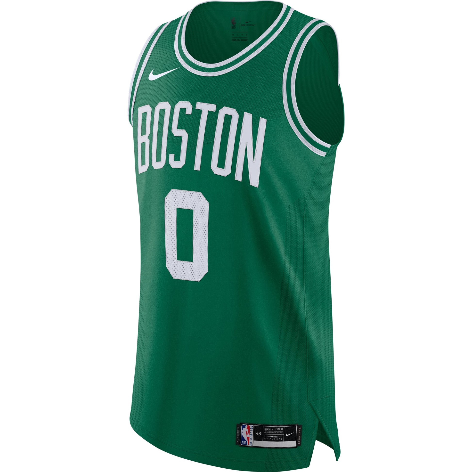 Men's Boston Celtics Jayson Tatum Nike Kelly Green Authentic Jersey - Icon Edition