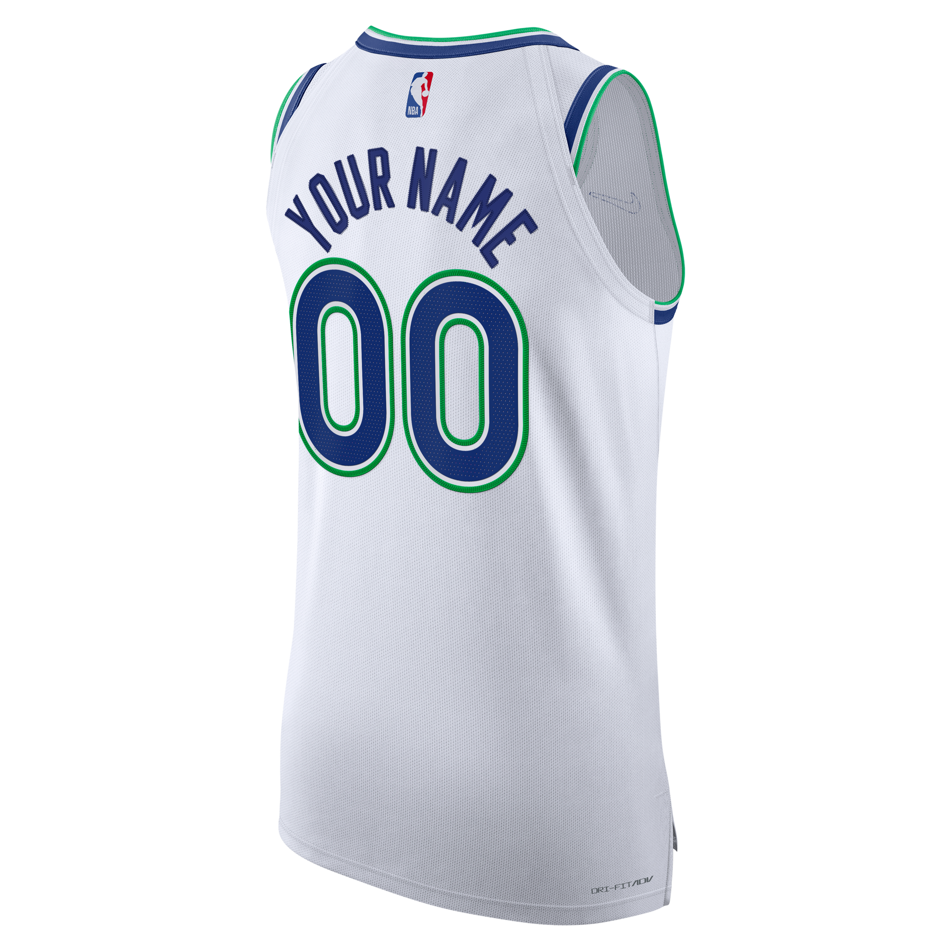 Men's Minnesota Timberwolves  Nike White Authentic Custom Jersey - Association Edition
